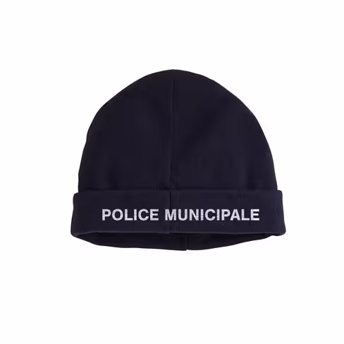 Bonnet uni avec broderie PM