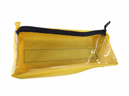 Pochette pour sac médical - jaune