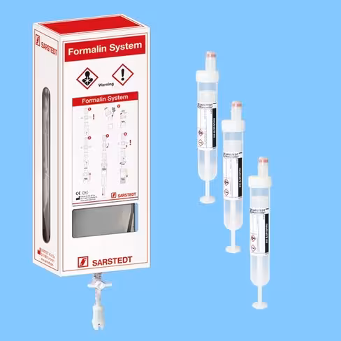 Kit Formol : 450 ml Formaldéhyde + 100 S-Monovette® 9 ml x1