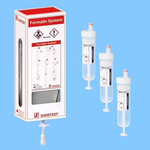 Kit Formol : 450 ml Formaldéhyde + 50 S-Monovette® 25 ml x1