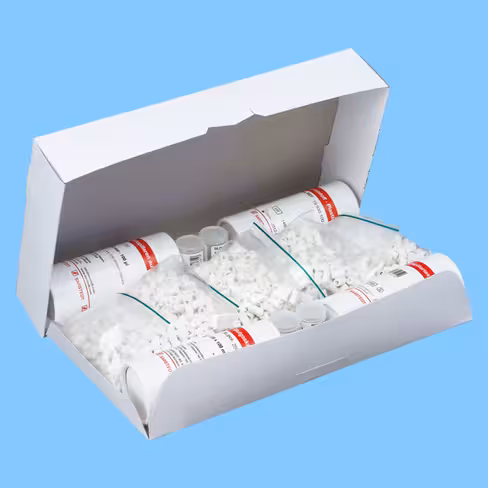 KIT 1000 Capillaire 100 µl + bouchons + index pour gaz du sang