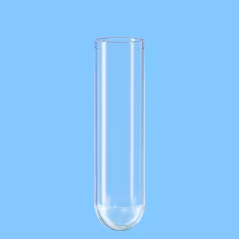 Tube 26 ml 87/23,5 PS épais fond rond x 500