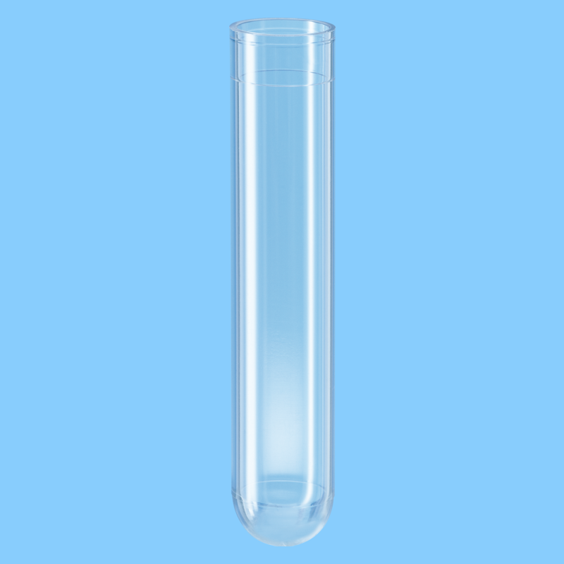 Tube 9 ml 82/16,8 PS fond rond x 1000