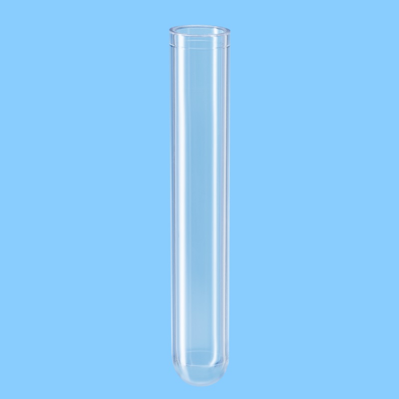 Tube 5 ml, 75/13, PS épais fond rond, prérangé avec marquage CE IVD x 2000