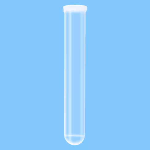 Tube 5 ml 75/12 PP avec collerette pour automate M1000 ABBOTT x 2000