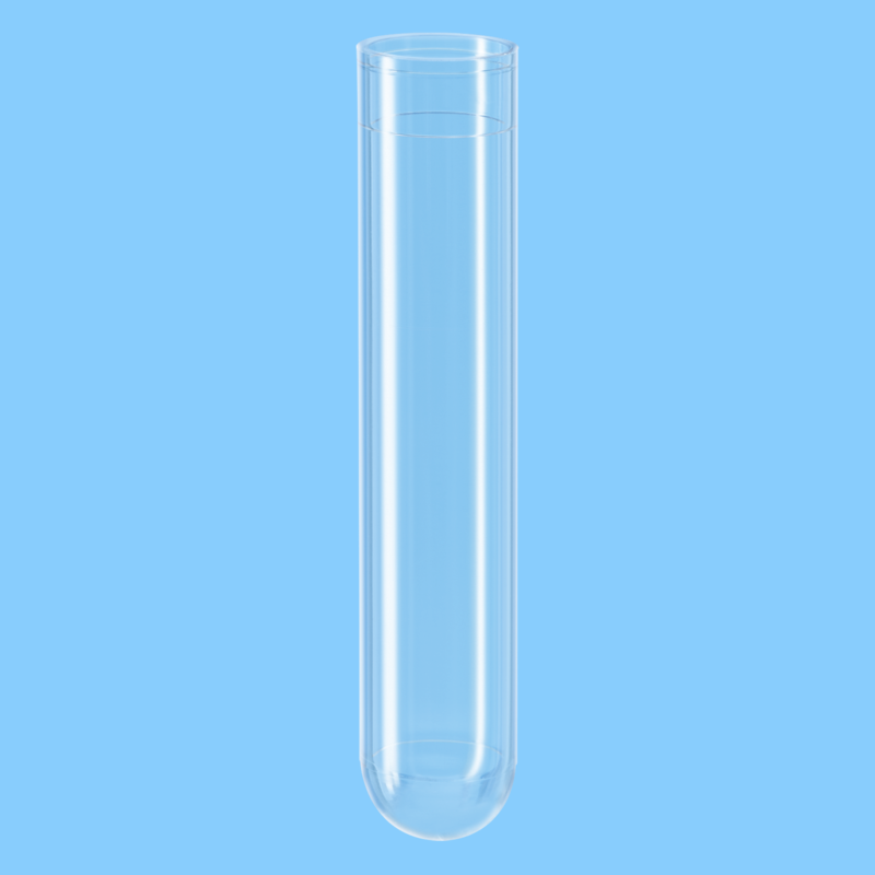 Tube 12 ml 100 x 15,7 PP fond rond x 1000