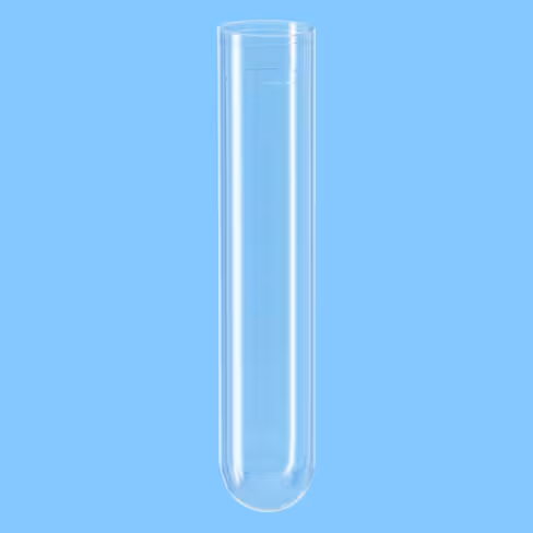 Tube 12 ml 100 x 15,7 PP fond rond x 1000