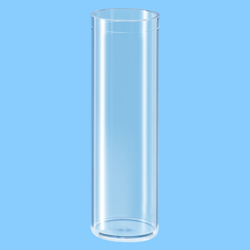 Tube 23 ml 75/23 PS fond plat x 1000