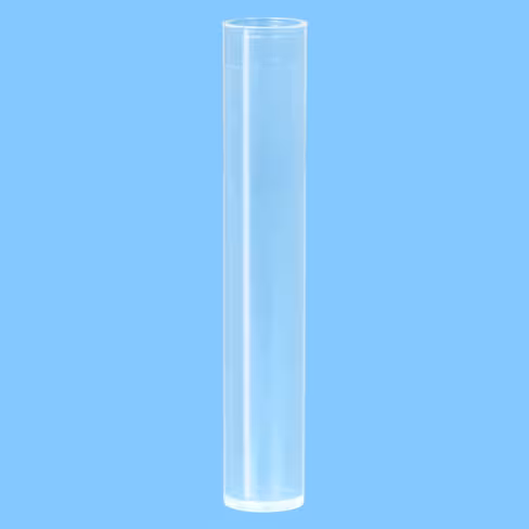 Tube 12 ml 95/16,5 PP fond plat x 1000