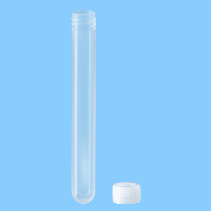 Tube 6 ml 92/12 PP fond rond bouchon à visser x 1000