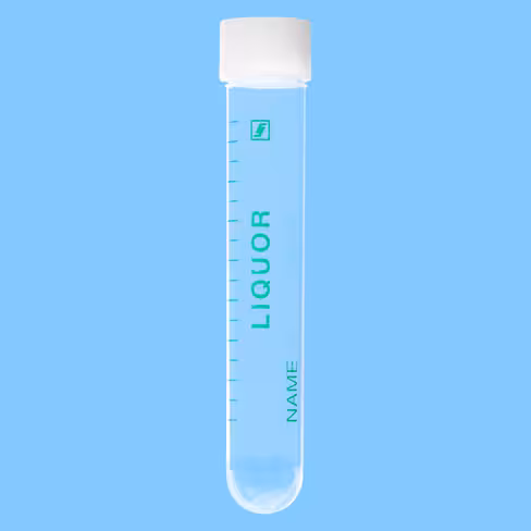 Tube 10 ml 92/15 PP gradué stérile unitaire pour LCR x 500