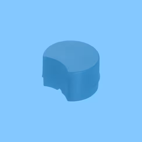 Insert bleu pour bouchon des Cryotubes CryoPure x 100