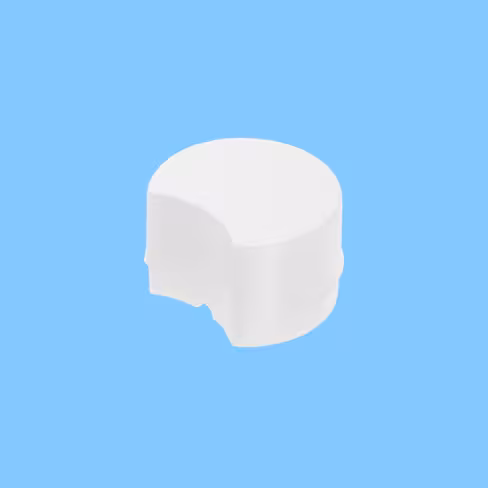 Insert blanc pour bouchon des Cryotubes CryoPure x 100