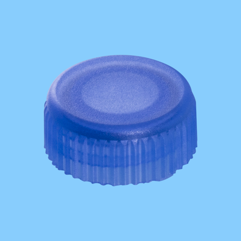 Bouchon à visser bleu avec joint torique pour microtube x 10000