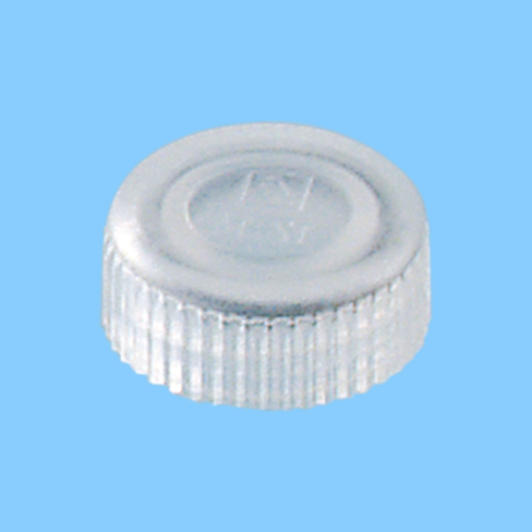 Bouchon à visser incolore avec joint torique pour microtube stérile double emballage x 5000