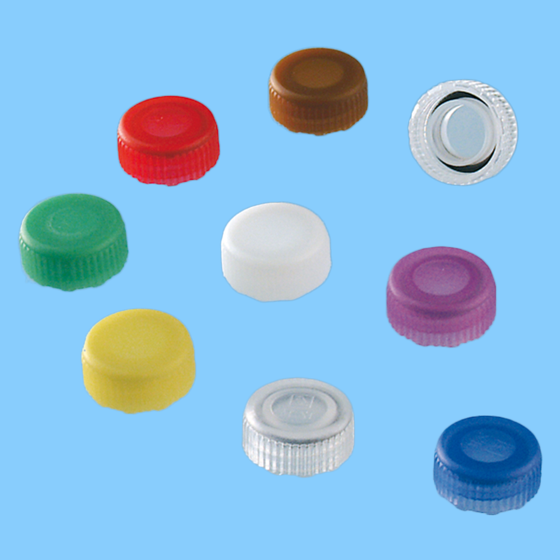 Bouchon à visser avec joint torique pour microtube 10 coloris x 10000