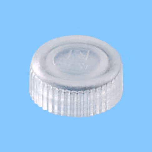 Bouchon à visser incolore avec joint torique pour microtube x 500