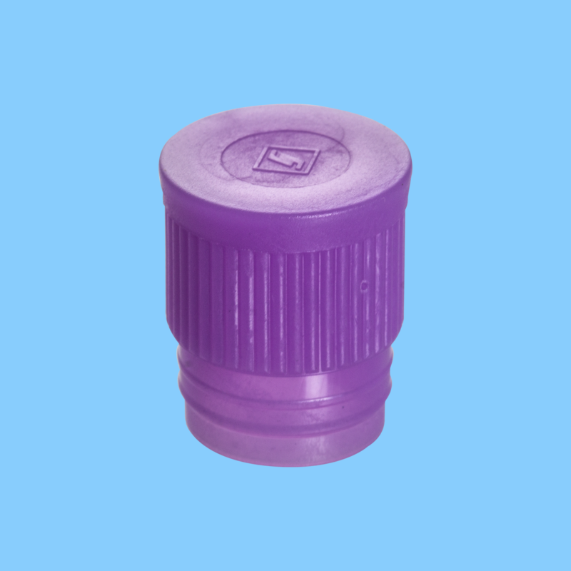Bouchon pression violet pour tubes Ø 16/17 mm x 5000