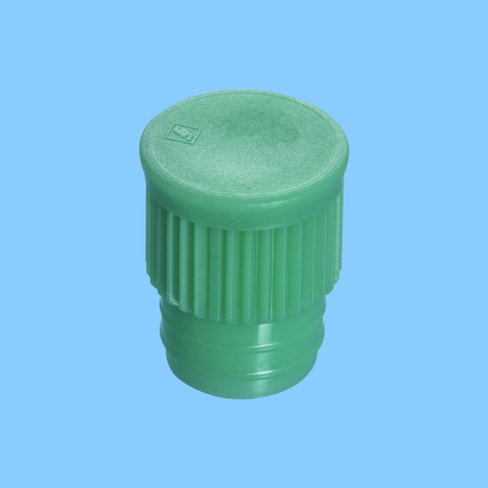 Bouchon pression vert pour tubes Ø 15 mm x 5000