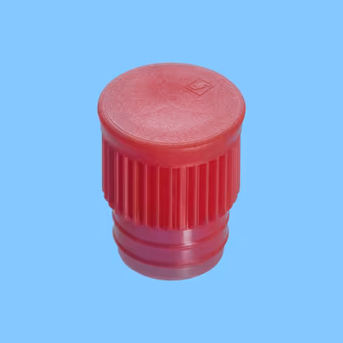 Bouchon pression rouge pour tubes Ø 15 mm x 5000