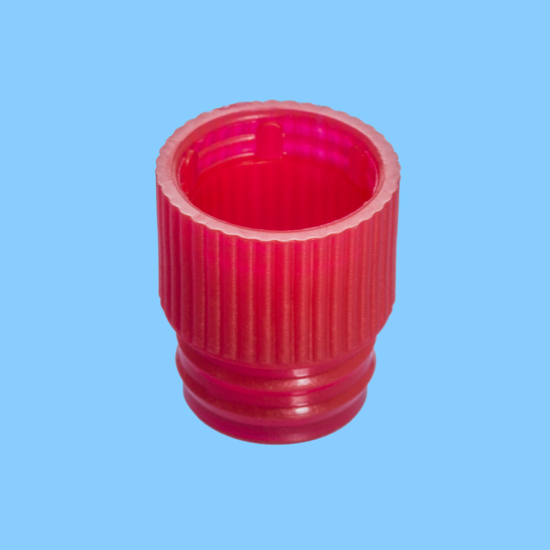 Bouchon pression rouge pour tubes Ø 13 mm x 10000
