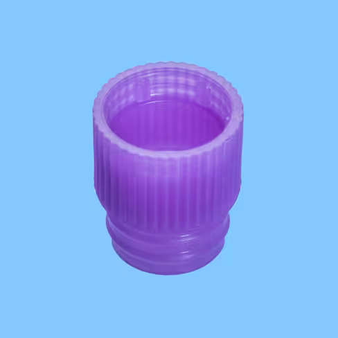 Bouchon pression mauve pour tubes Ø 13 mm x 10000