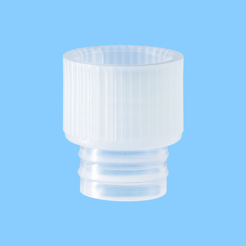 Bouchon pression incolore pour tubes Ø 11/12 mm x 10000