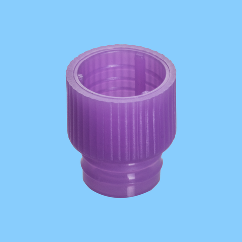 Bouchon pression mauve pour tubes Ø 11/12 mm x 10000