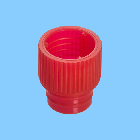 Bouchon pression rouge pour tubes Ø 11/12 mm x 10000