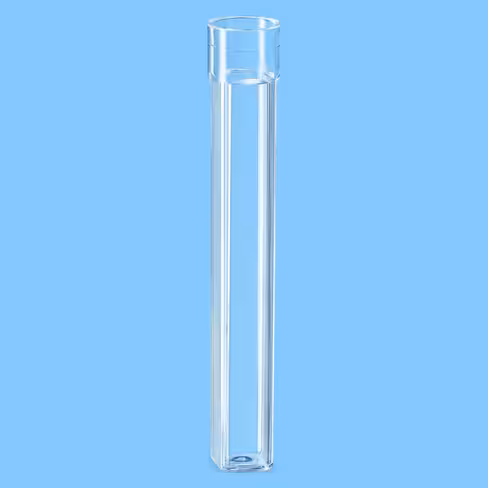 Cuve 8 ml 10/10 mm PS ouverture ronde x 1000