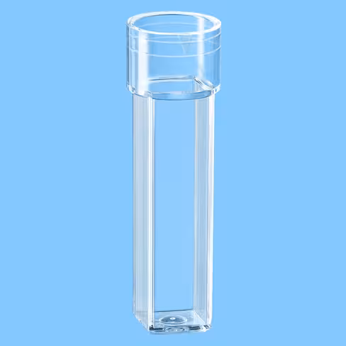 Cuve macro 4 ml 10/10 mm PS ouverture ronde x 2000