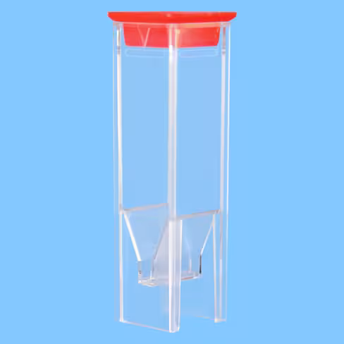 Micro Cuve SPECTRO pour UV 50 µl DNA-RNASE et proteine free bouché faisceau à 8,5 mm x 400