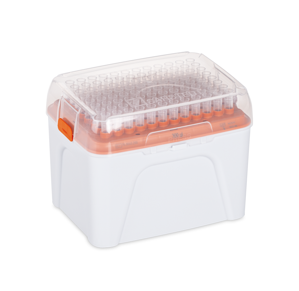 Pointe 300 µl graduée rack de 96 PCRPT Low Retention x 1920