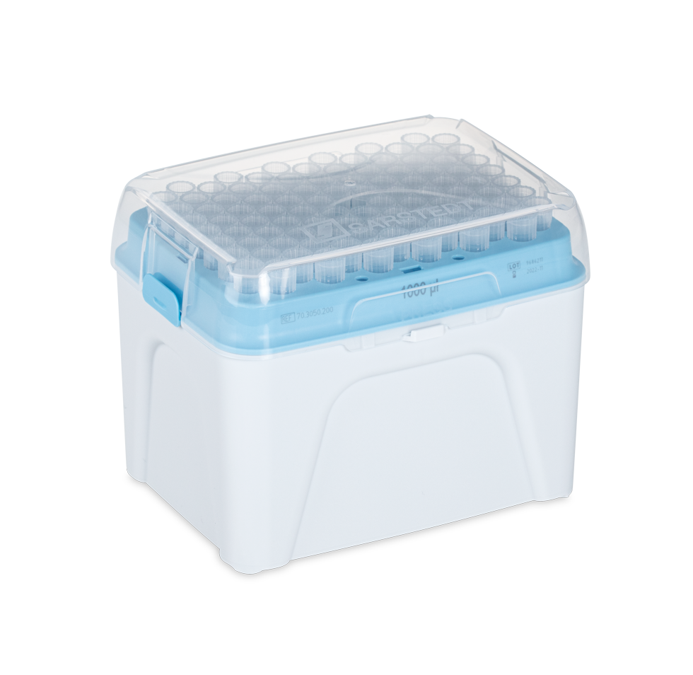 Pointe 1000 µl graduée rack de 96 PCRPT Low Retention x 1920