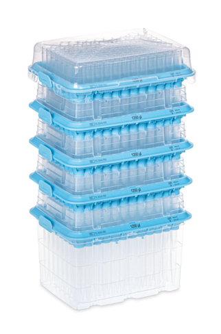 Pointe 1250 µl graduée rack StackPack 5x96PCRPT Low Retention x 1920