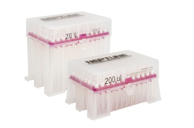 Pointe à filtre 100µl BT100 faible rétention Neptune sur rack x 960