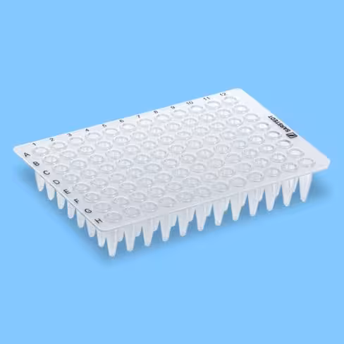 Plaque PCR 96 puits, sans jupe, High Profile, transparente, PCR PT x 100