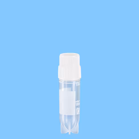 Cryotube CryoPure 1,8 ml cape à pas de vis externe naturelle x 500