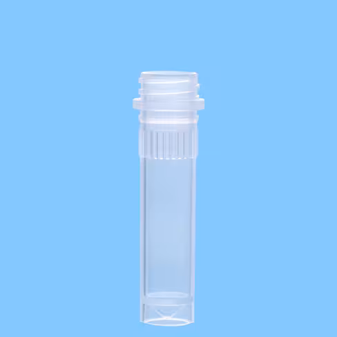 Microtube 2 ml cônique à jupe PP sans bouchon x 5000