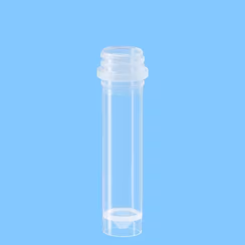 Microtube 2 ml cônique à jupe PP sans bouchon sans crantage x 5000
