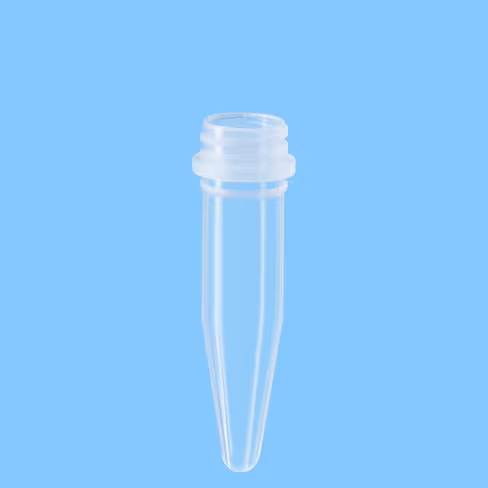 Microtube 1,5 ml PP fond conique sans bouchon sans crantage x 5000