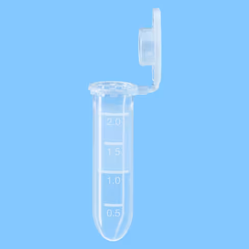Microtube 2 ml PPHT gradué naturel conique standard x 5000