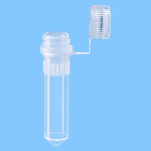 Microtube 2 ml cônique PP bouchon à visser attaché x 5000