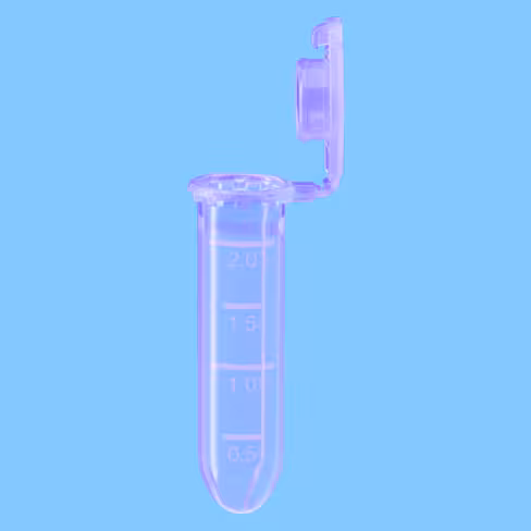 Microtube 2 ml PP HT fond conique gradué violet SafeSeal x 2000