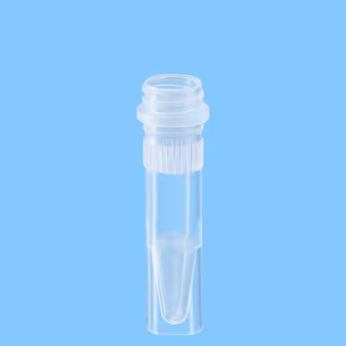 Microtube 1,5 ml cônique à jupe PP sans bouchon x 5000