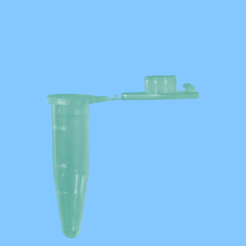 Microtube 0,5 ml PP HT fond conique gradué vert safeseal x 2000