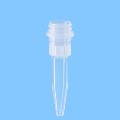 Microtube 0,5 ml PP fond conique sans jupe sans bouchon x 5000
