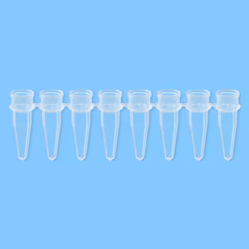 Barrette 8 tubes PCR 0,2 ml Multiply - µStrip conique x 480