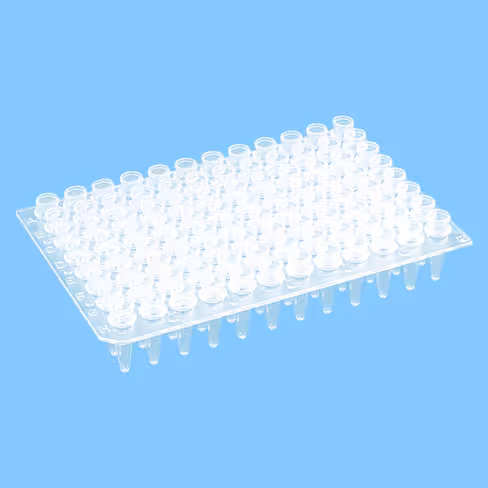 Plaque PCR 96 puits 0,2 ml soit 12 Barrettes de 8 tubes Multiply µStrip Biosphère x 20