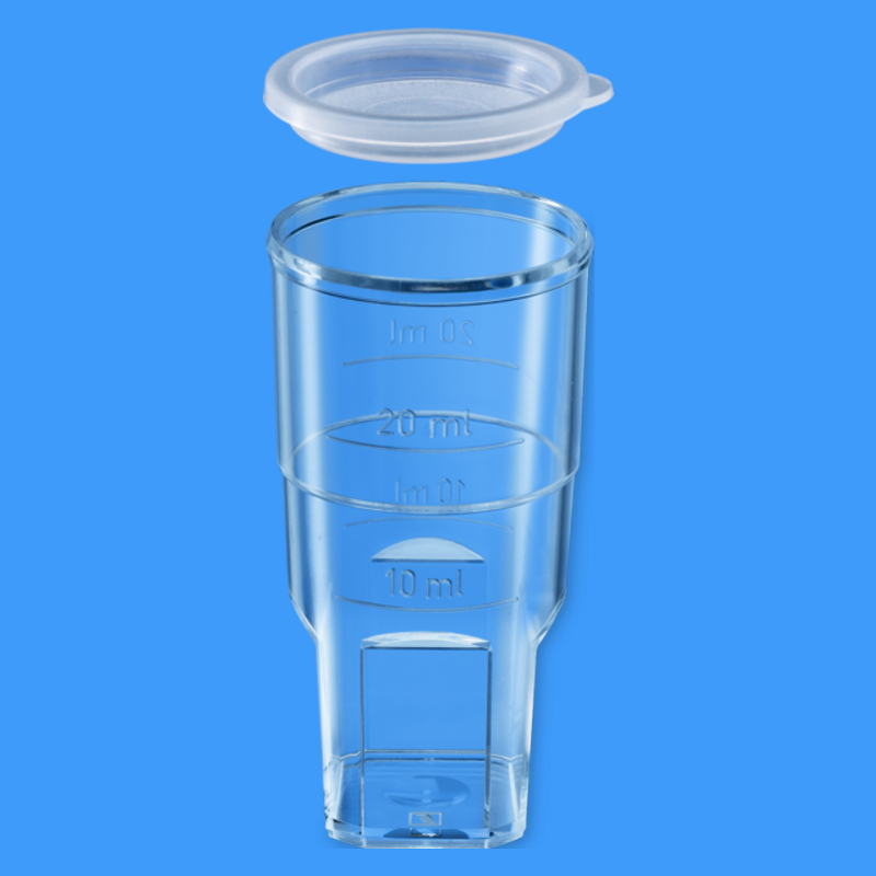 Cuvette Coulter 20 ml PS cape non monté x 500